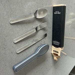 Prada Cutlery Set, Brand New Never Used